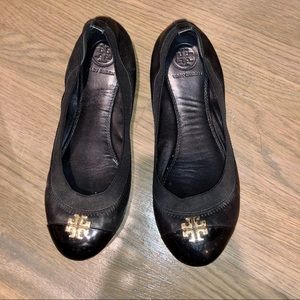 Black Tory Burch ballets (5.5)